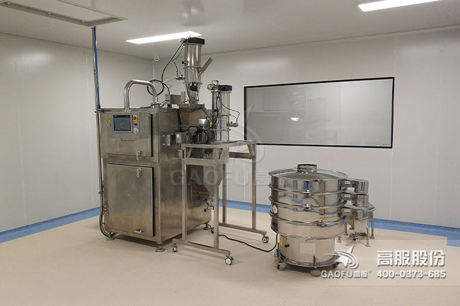 旋振篩客戶現場